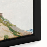 Realism Art Print - Girl Carrying a Basket by Winslow Homer Canvas