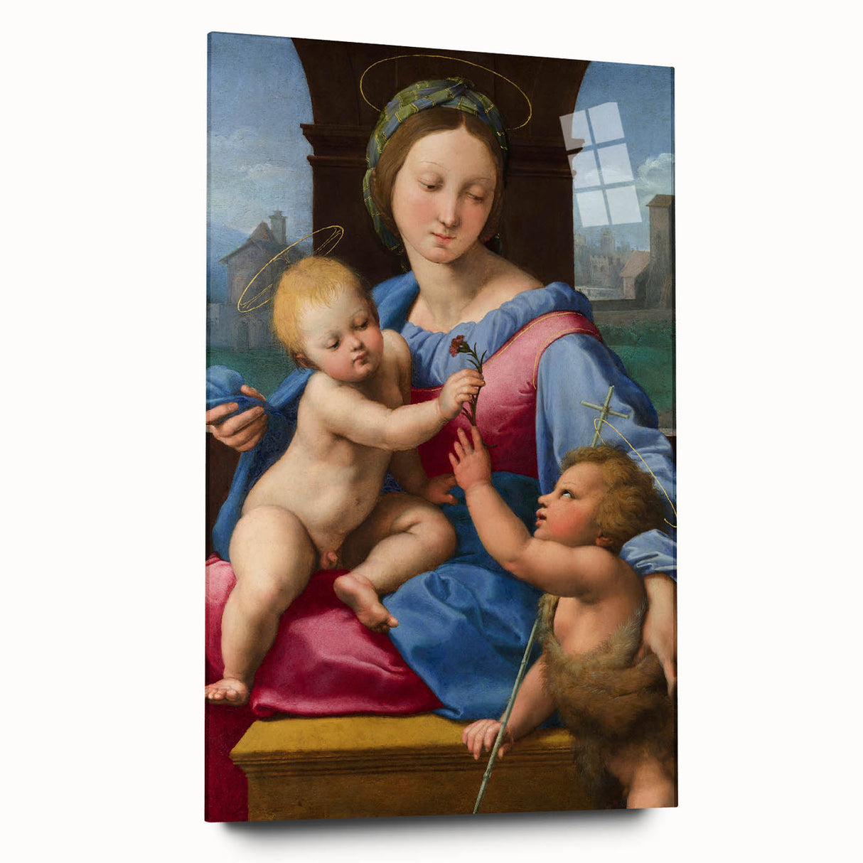 Renaissance Art Prints: Raphael's The Garvagh Madonna Masterpiece