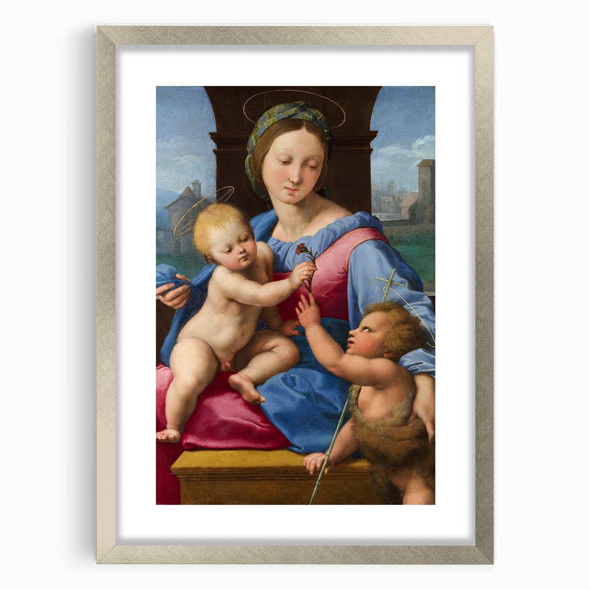 Renaissance Art Prints: Raphael's The Garvagh Madonna Masterpiece
