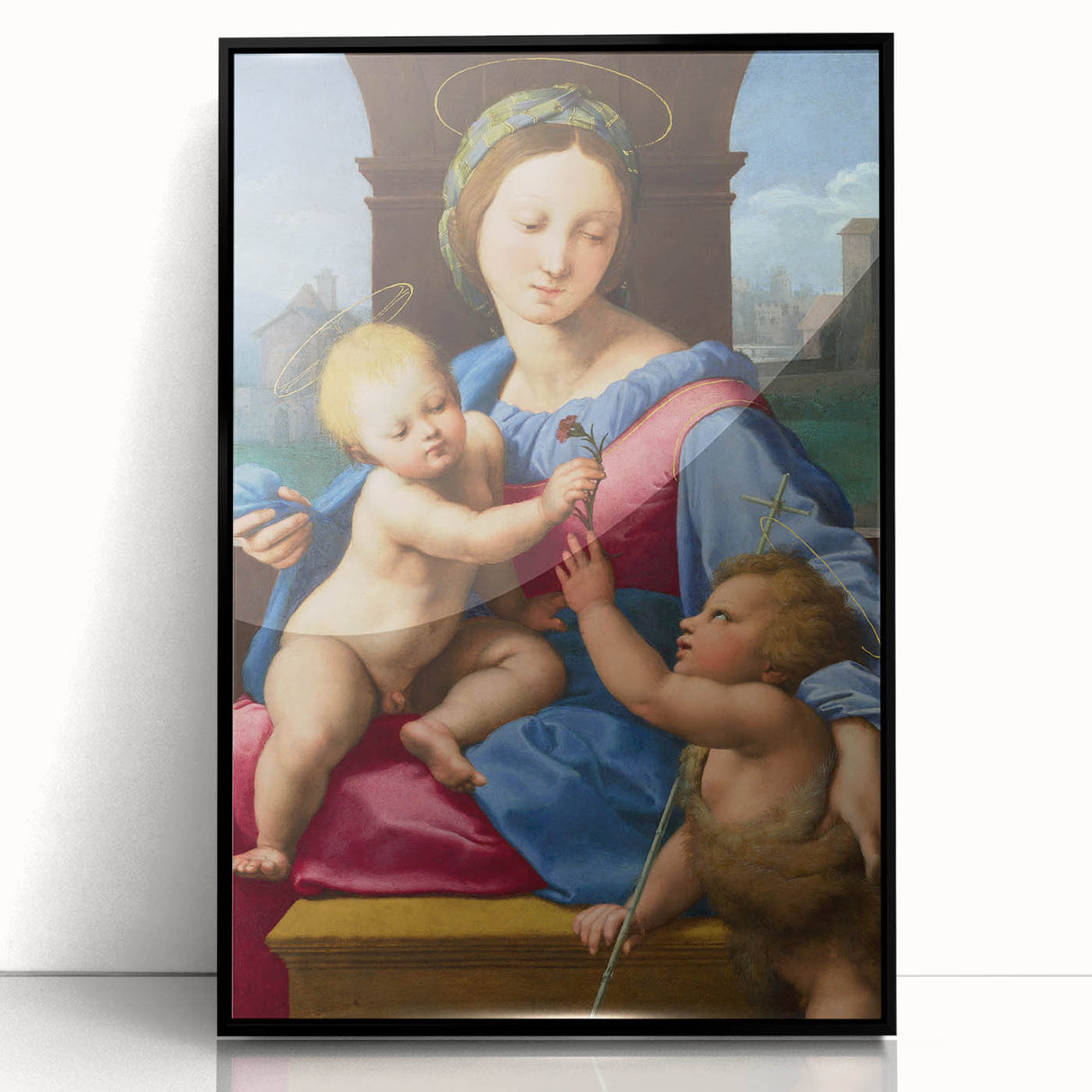 Renaissance Art Prints: Raphael's The Garvagh Madonna Masterpiece