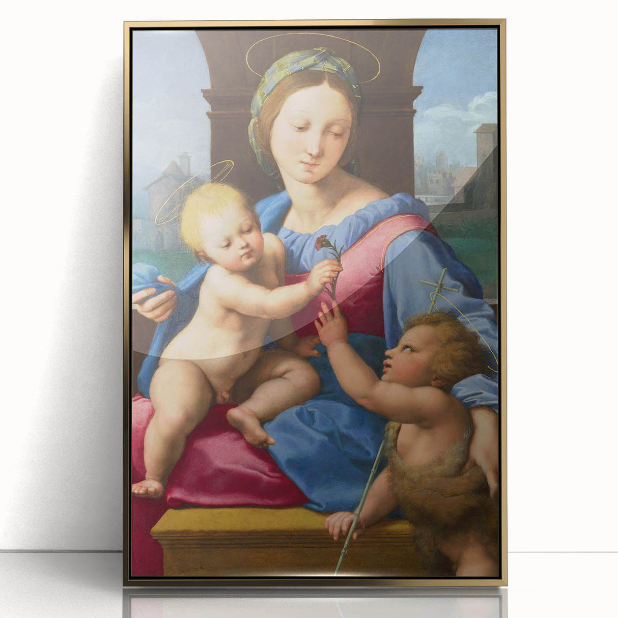 Renaissance Art Prints: Raphael's The Garvagh Madonna Masterpiece