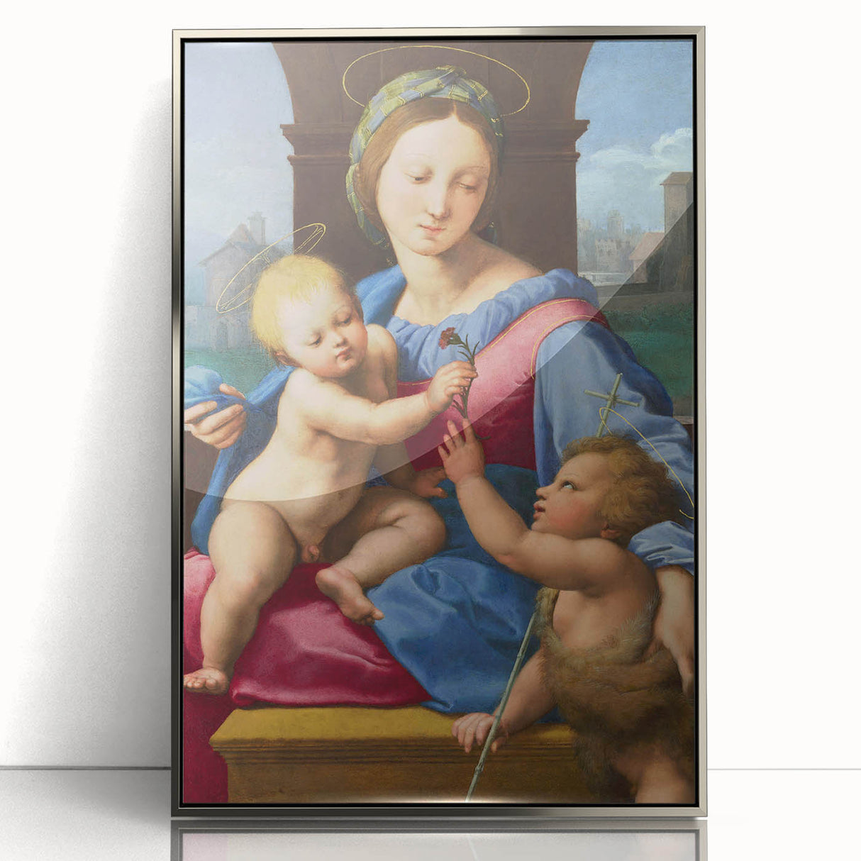 Renaissance Art Prints: Raphael's The Garvagh Madonna Masterpiece
