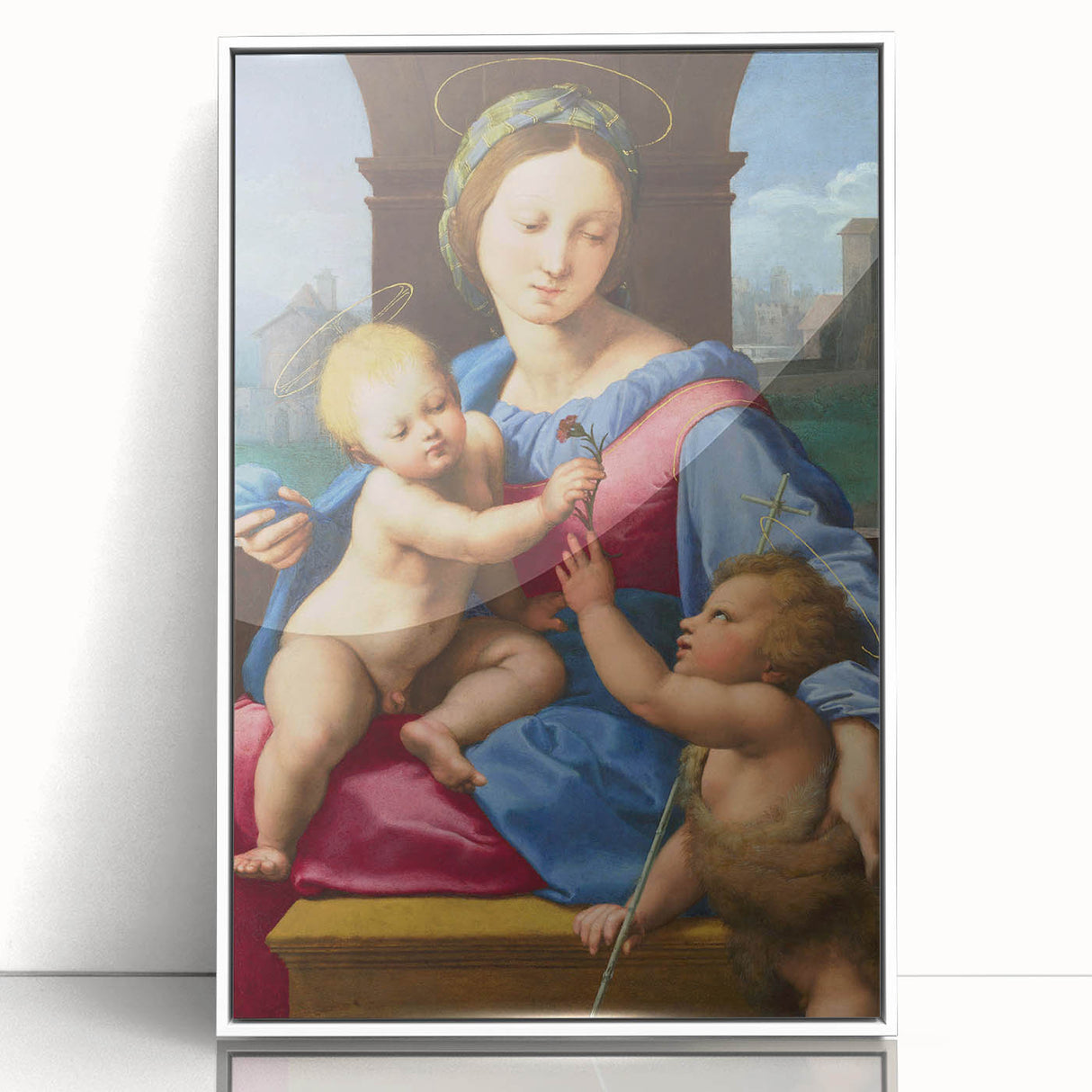 Renaissance Art Prints: Raphael's The Garvagh Madonna Masterpiece