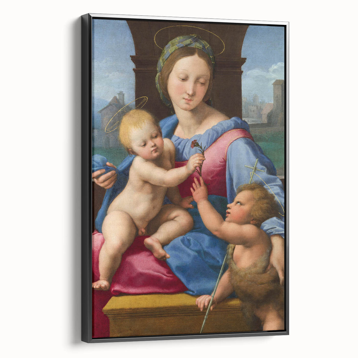 Renaissance Art Prints: Raphael's The Garvagh Madonna Masterpiece