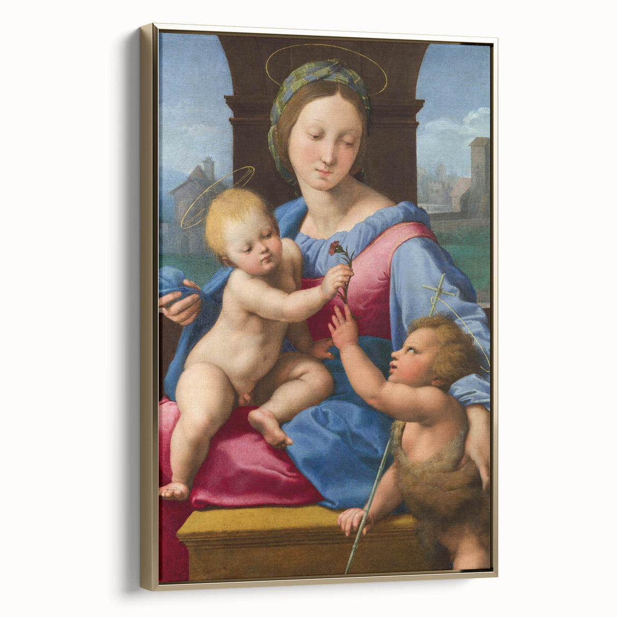 Renaissance Art Prints: Raphael's The Garvagh Madonna Masterpiece
