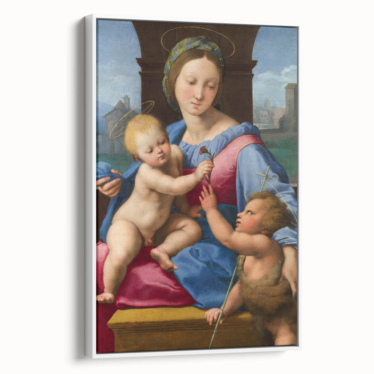 Renaissance Art Prints: Raphael's The Garvagh Madonna Masterpiece