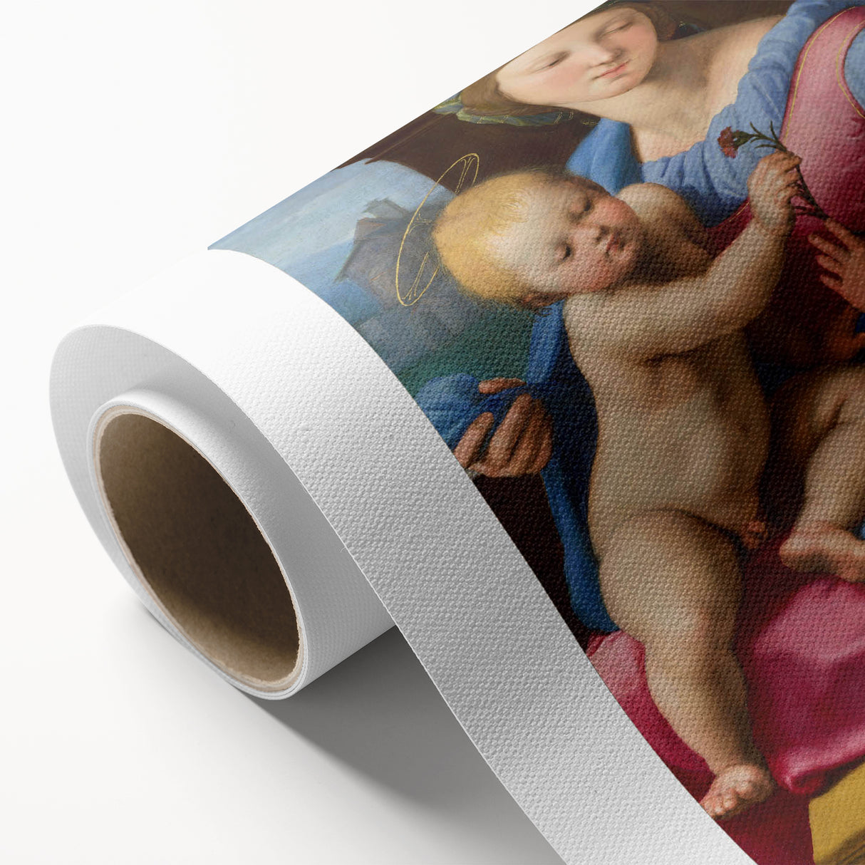 Renaissance Art Prints: Raphael's The Garvagh Madonna Masterpiece