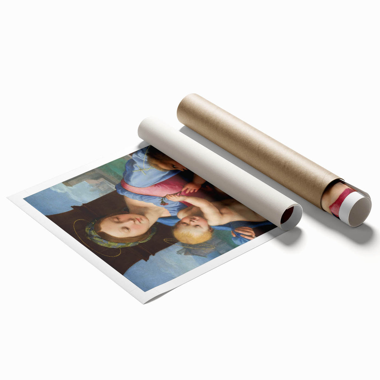 Renaissance Art Prints: Raphael's The Garvagh Madonna Masterpiece