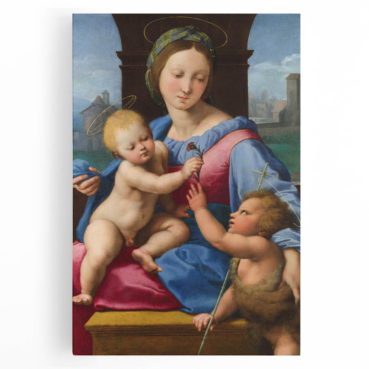 Renaissance Art Prints: Raphael's The Garvagh Madonna Masterpiece