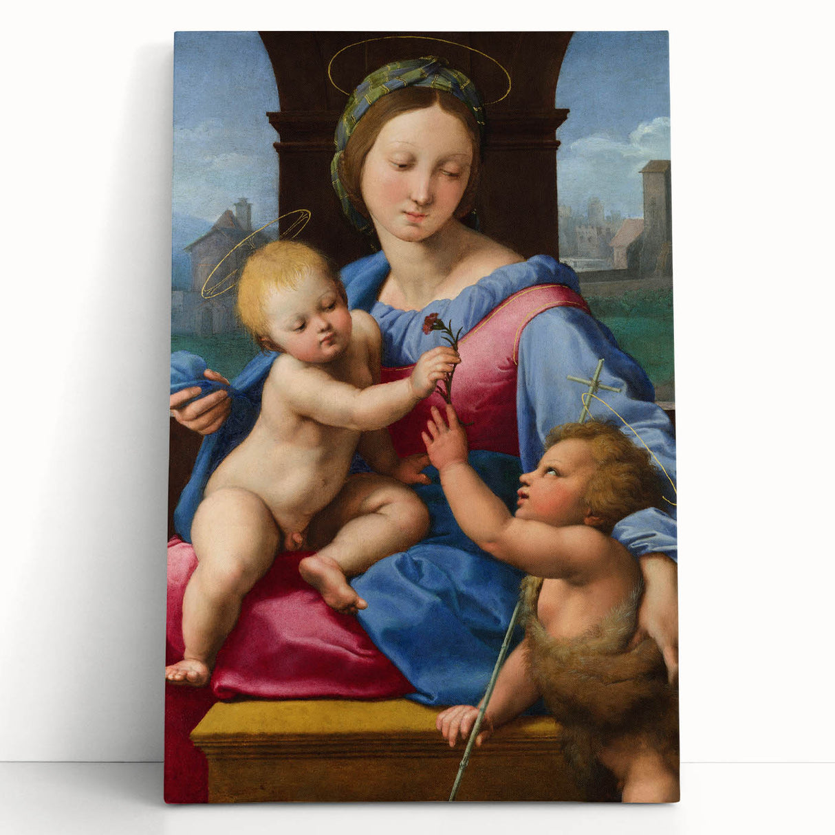 Renaissance Art Prints: Raphael's The Garvagh Madonna Masterpiece