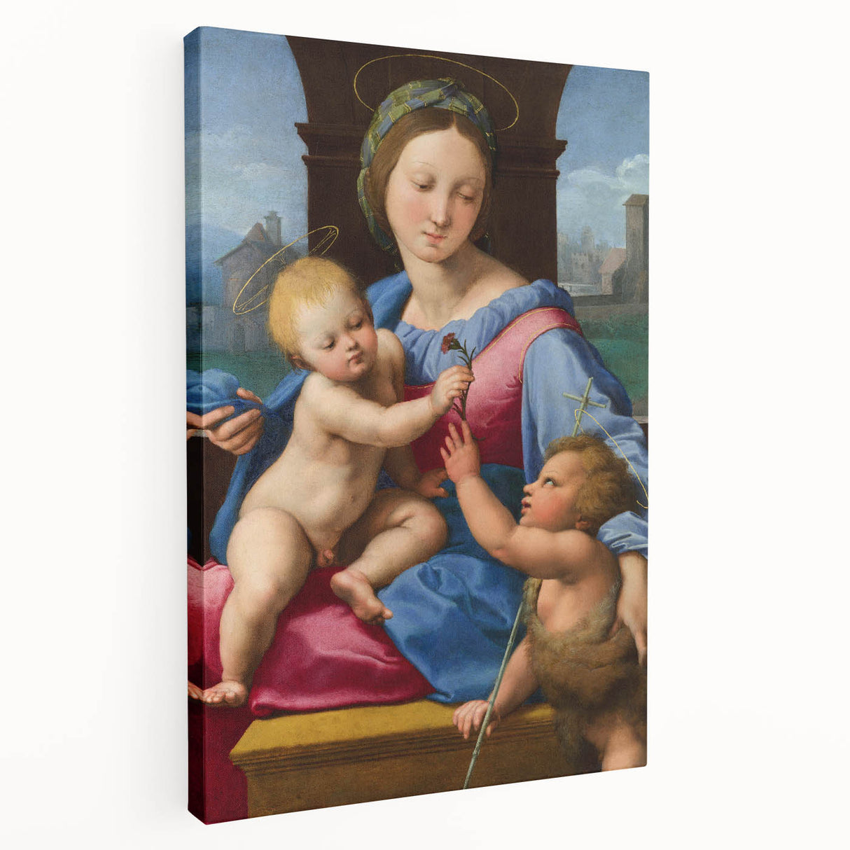 Renaissance Art Prints: Raphael's The Garvagh Madonna Masterpiece
