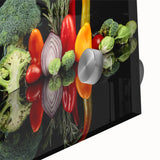 Fresh Vegetable Still Life – Modern Canvas & Framed Prints