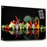 Fresh Vegetable Still Life – Modern Canvas & Framed Prints