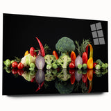 Fresh Vegetable Still Life – Modern Canvas & Framed Prints