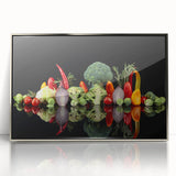 Fresh Vegetable Still Life – Modern Canvas & Framed Prints