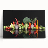 Fresh Vegetable Still Life – Modern Canvas & Framed Prints