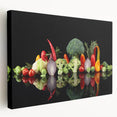Fresh Vegetable Still Life – Modern Canvas & Framed Prints