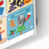 Months of the Year Learning Wall Art - Kids Educational Poster