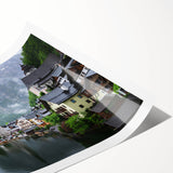 Extra large rolled print of line art flowers in muted earth tones, ideal for large living room wall art.