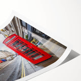 Extra large wall art featuring line art flowers in black and white, printed on rolled canvas.