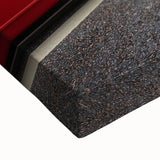 Black and white landscape art painting of London on stretched canvas, ideal for bedroom wall decor.