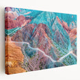 Large stretched canvas depicting a scenic view of an Argentine landscape, ideal for kitchen wall art.