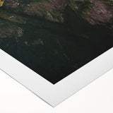 Art deco poster featuring a vibrant Rio de Janeiro skyline on rolled canvas, ideal for dining room wall art.