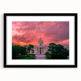 Extra large textured abstract art print of colorful, swirling patterns on a black framed canvas, ideal for living room decor.