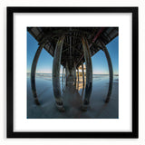 Abstract art print featuring vibrant, colorful swirls on a textured, extra large canvas, ideal for living room decor.