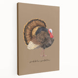 Large art depicting a fall scene with orange and brown tones on a stretched canvas, suitable for kitchen wall art.