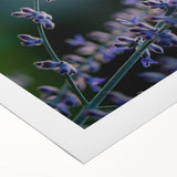 Art deco poster featuring a stylized spring scene in pastel shades on rolled canvas, ideal for dining room wall art.