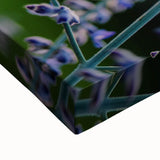 Large art depicting a spring landscape on stretched canvas, in black and white tones, suitable for bedroom wall decor.