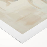 Vibrant abstract figurative art on rolled canvas, showcasing bold colors and dynamic shapes, ideal for modern home decor, packaged securely in a protective tube.