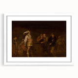 Baroque Tavern Scene: Classic Art Print with Rustic Character