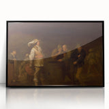 Baroque Tavern Scene: Classic Art Print with Rustic Character