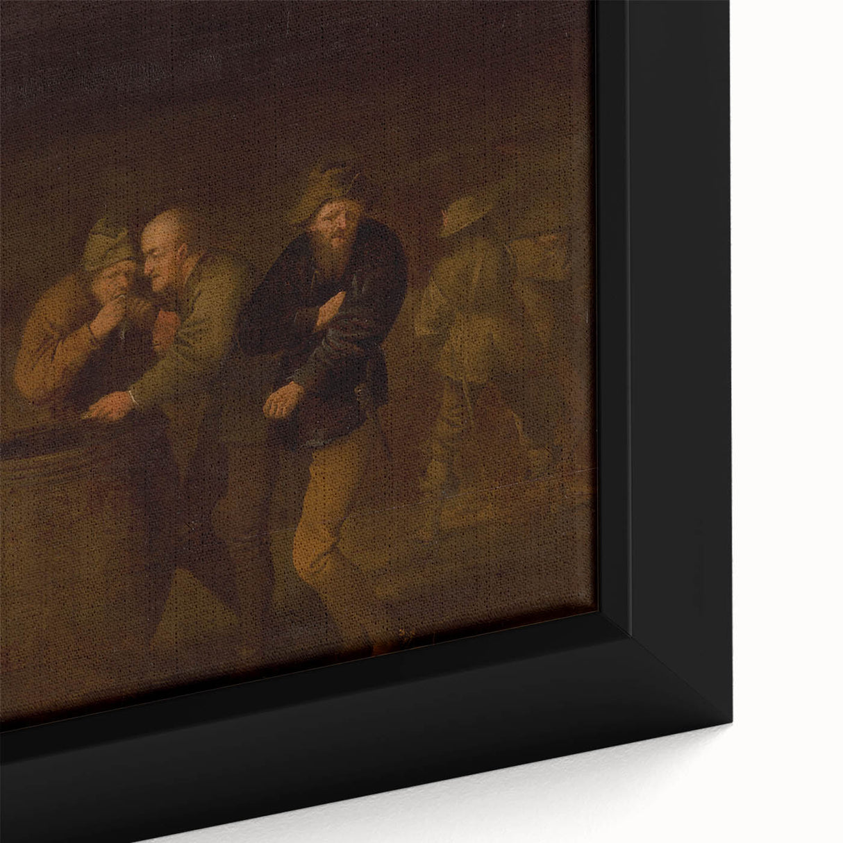 Baroque Tavern Scene: Classic Art Print with Rustic Character