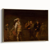Baroque Tavern Scene: Classic Art Print with Rustic Character
