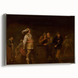Baroque Tavern Scene: Classic Art Print with Rustic Character