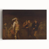 Baroque Tavern Scene: Classic Art Print with Rustic Character