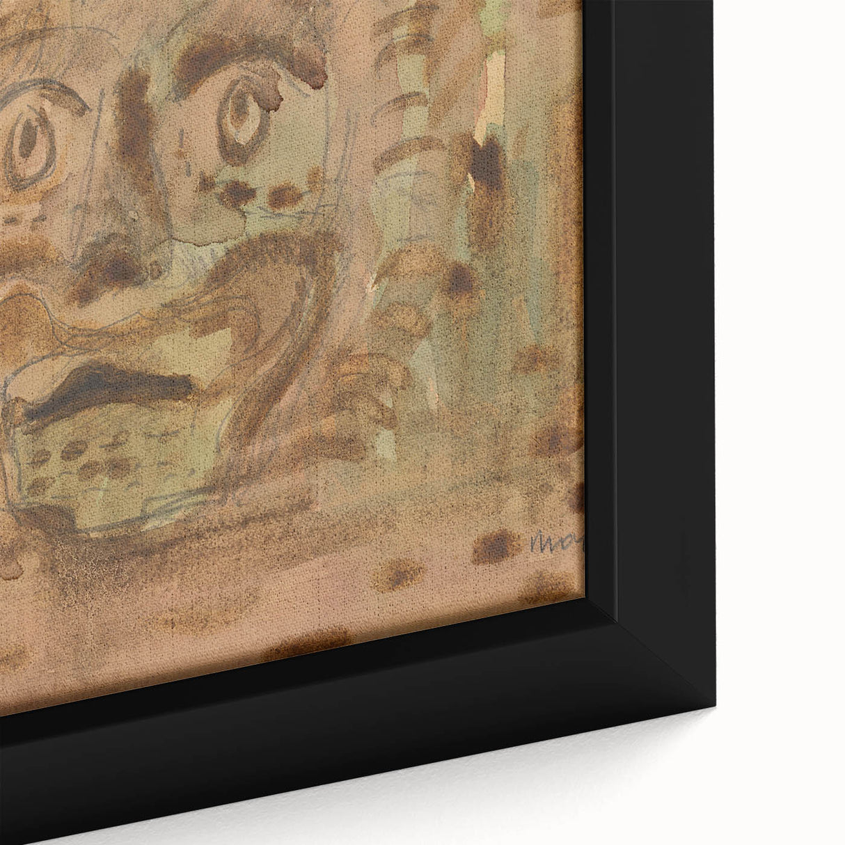 Expressionist Art - Satyr by Cyprián Majerník