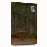 Forest Landscape Wall Art - Serene Woodland Study by László Mednyánszky