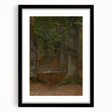 Forest Landscape Wall Art - Serene Woodland Study by László Mednyánszky