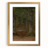 Forest Landscape Wall Art - Serene Woodland Study by László Mednyánszky
