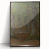 Forest Landscape Wall Art - Serene Woodland Study by László Mednyánszky