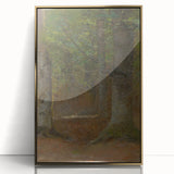 Forest Landscape Wall Art - Serene Woodland Study by László Mednyánszky