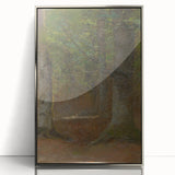 Forest Landscape Wall Art - Serene Woodland Study by László Mednyánszky