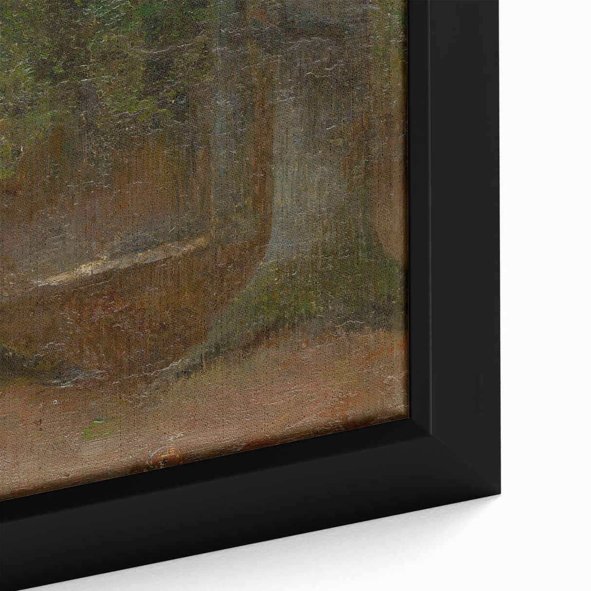 Forest Landscape Wall Art - Serene Woodland Study by László Mednyánszky