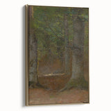 Forest Landscape Wall Art - Serene Woodland Study by László Mednyánszky