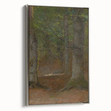 Forest Landscape Wall Art - Serene Woodland Study by László Mednyánszky