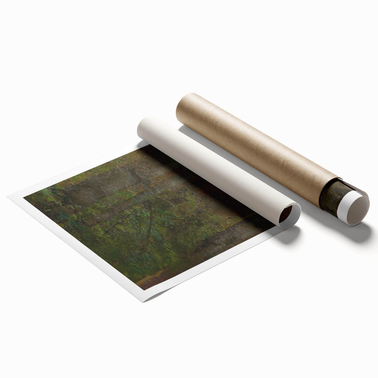 Forest Landscape Wall Art - Serene Woodland Study by László Mednyánszky